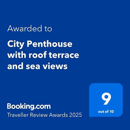 City Penthouse With Roof Terrace And Sea Views La La Valletta Esterno foto