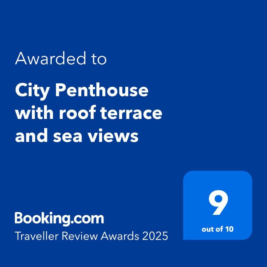 City Penthouse With Roof Terrace And Sea Views La La Valletta Esterno foto