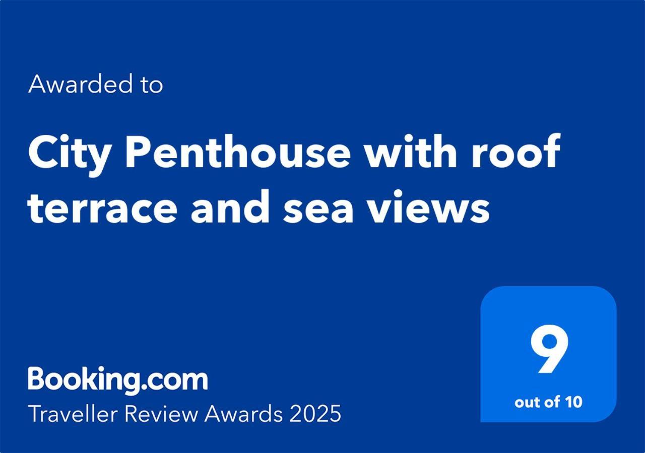 City Penthouse With Roof Terrace And Sea Views La La Valletta Esterno foto